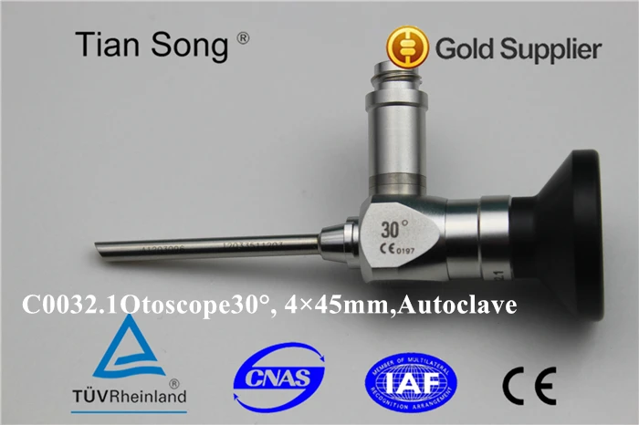 Tian Song brand 2.7mm Rigid Endoscope pediatric otoscope