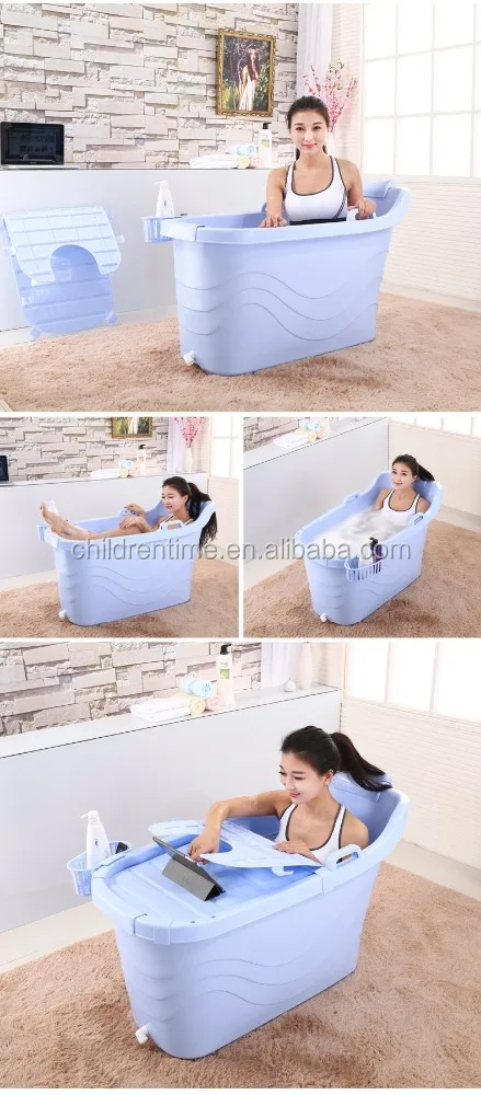 plastic 1 person inflatable hot tub for bathroom design