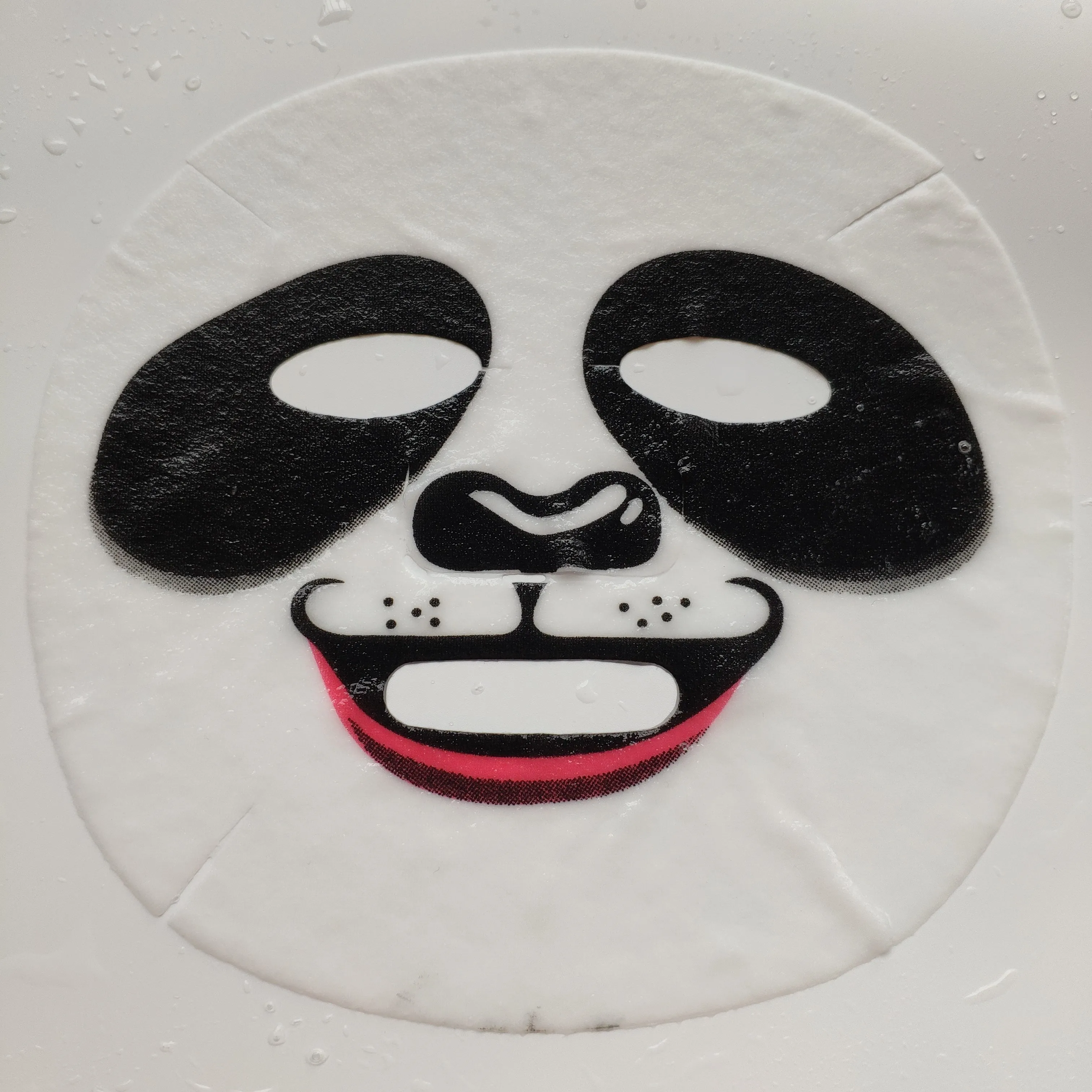 Fun Animal Printed Facial Mask Custom Printed Panda Animal Dry Facial Mask Sheet