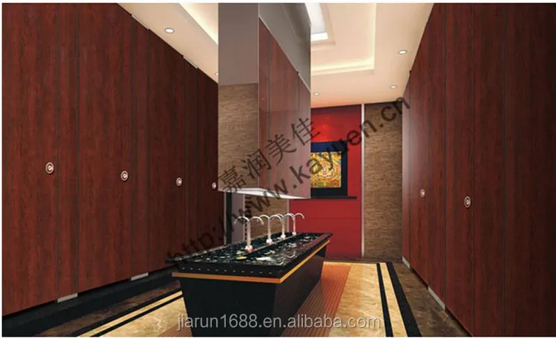 HPL compact laminate toilet cubicles water proof compact laminate toilet partition