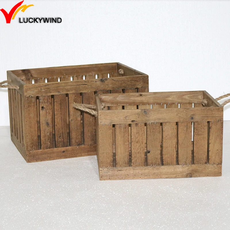 Конические маленькие деревянные ящики для фруктов на продажу