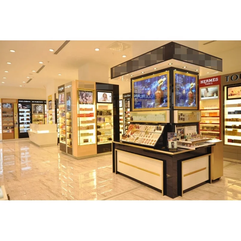 LUX Customized Modern Design Beauty Salon Store Furniture For Cosmetics
