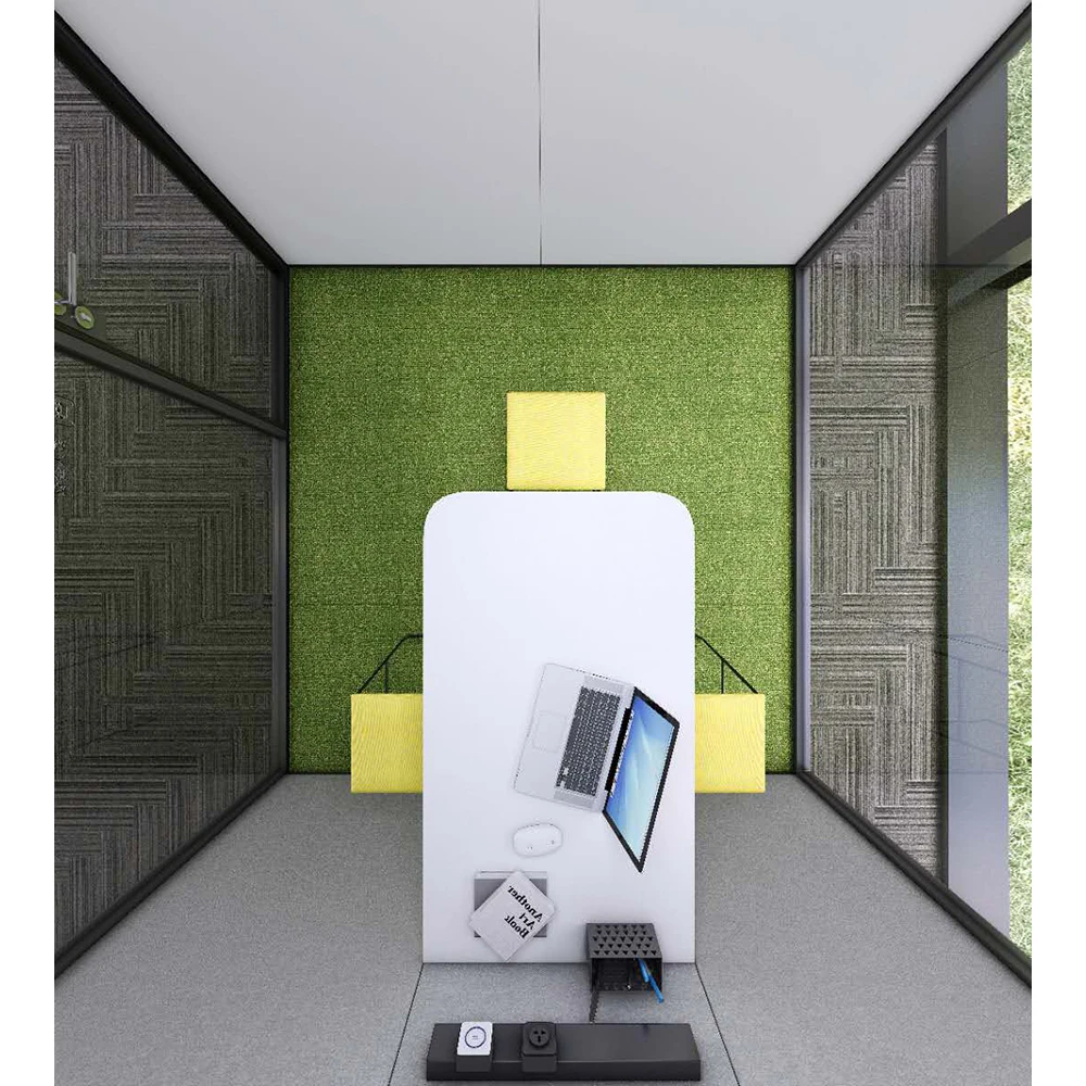 offical mobile modular portable prefab soundproof acoustic office meeting pod for garden outdoor