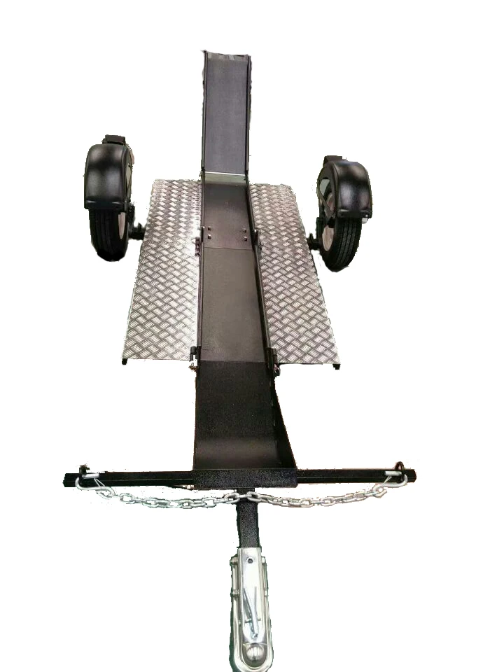 
Small Single-rail Folding Motorcycle Trailer For Sale 