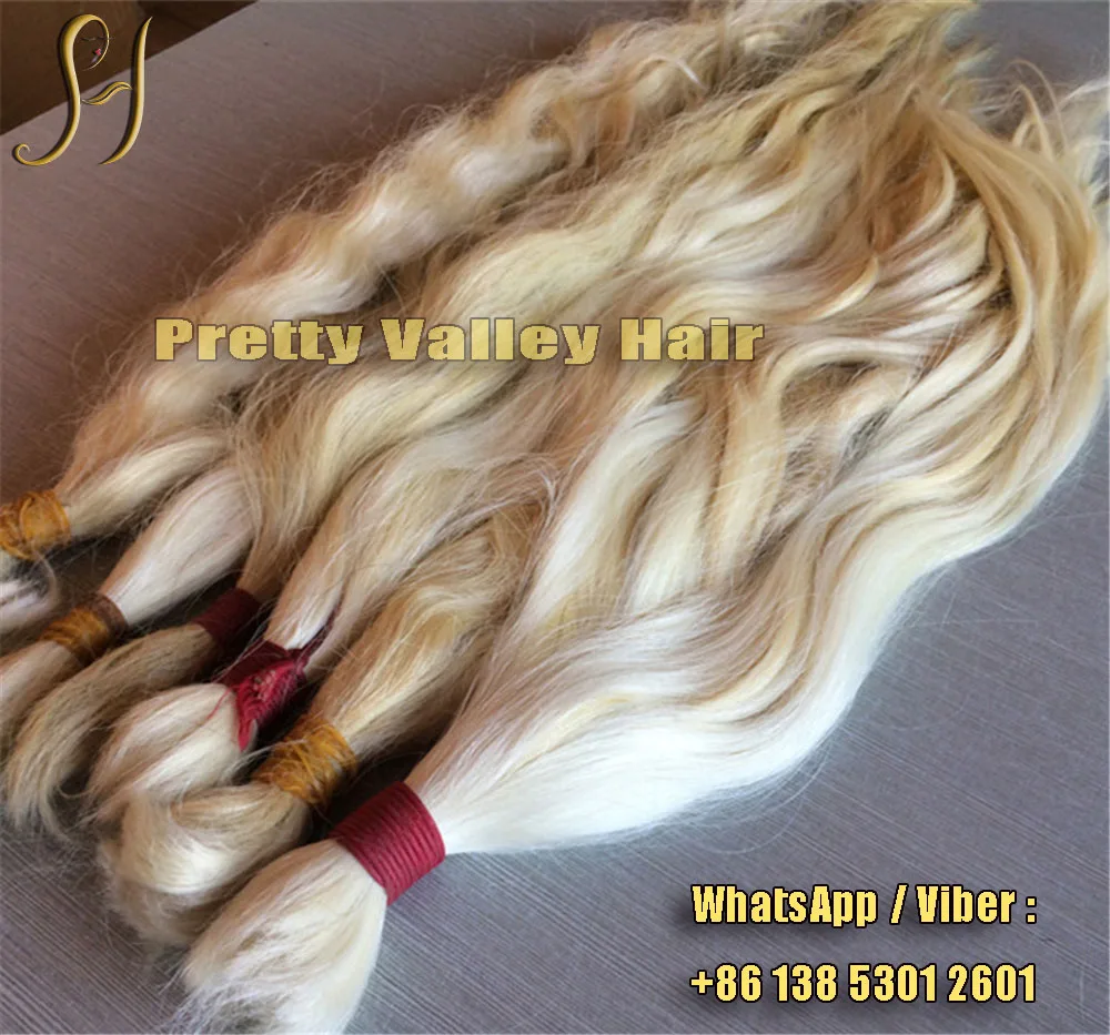 wholesale unprocessed raw virgin cuticle aligned gray human russian hair bundle