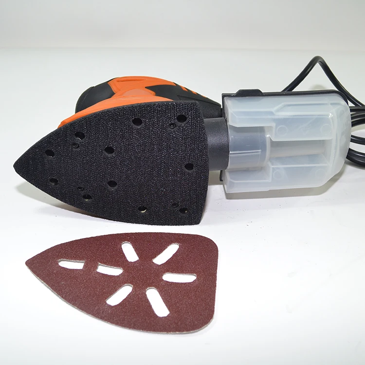 Factory high quality 130w adjustable speed electric triangle sander mouse sander set