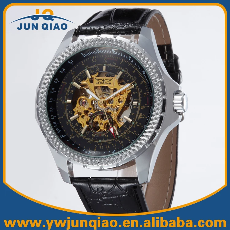 
Luxury Brand Man Automatic Mechanical Skeleton Watch Winner 