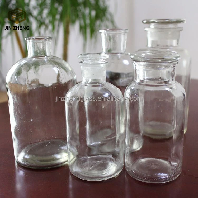 Винтажные химические бутылки, кислотные бутылки, фармацевтические или лабораторные бутылки