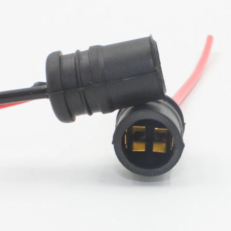 Car OEM 13CM T10 led bulb Connector W5W 168 194 Car Lamp Cable Auto Bulb Wire Light T15 LED Bulbs Socket adapter T10 w5w socket