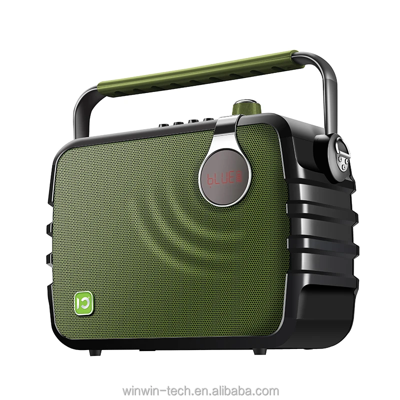 SHIDU Многофункциональный 60 Вт UHF беспроводной караоке-бокс динамик с микрофоном