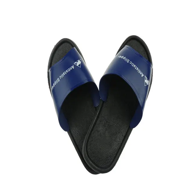 Wholesale PVC Safety Slippers ESD Antis-static Cleanroom Slippers