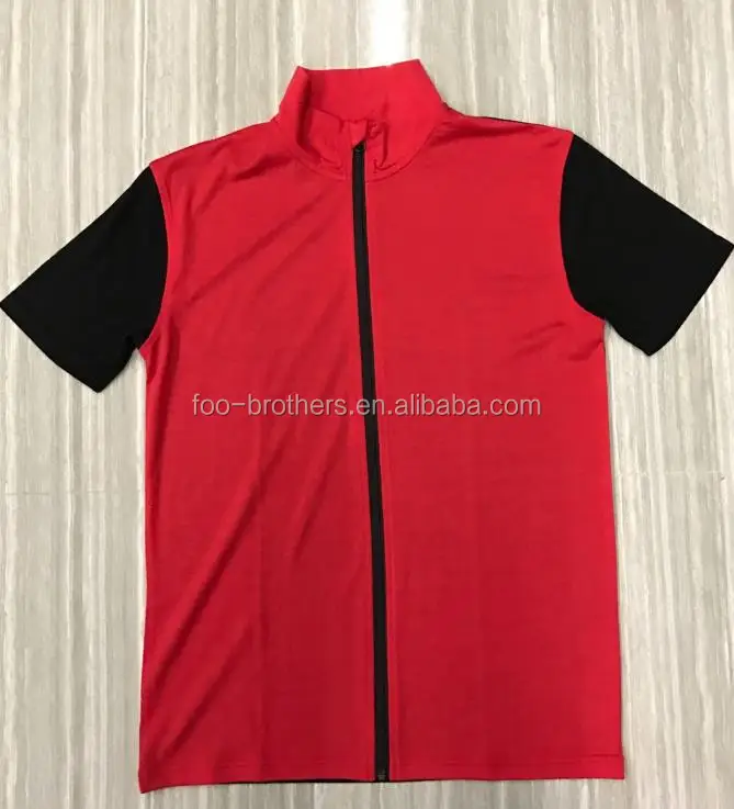 Wholesale custom merino wool cycling jersey men