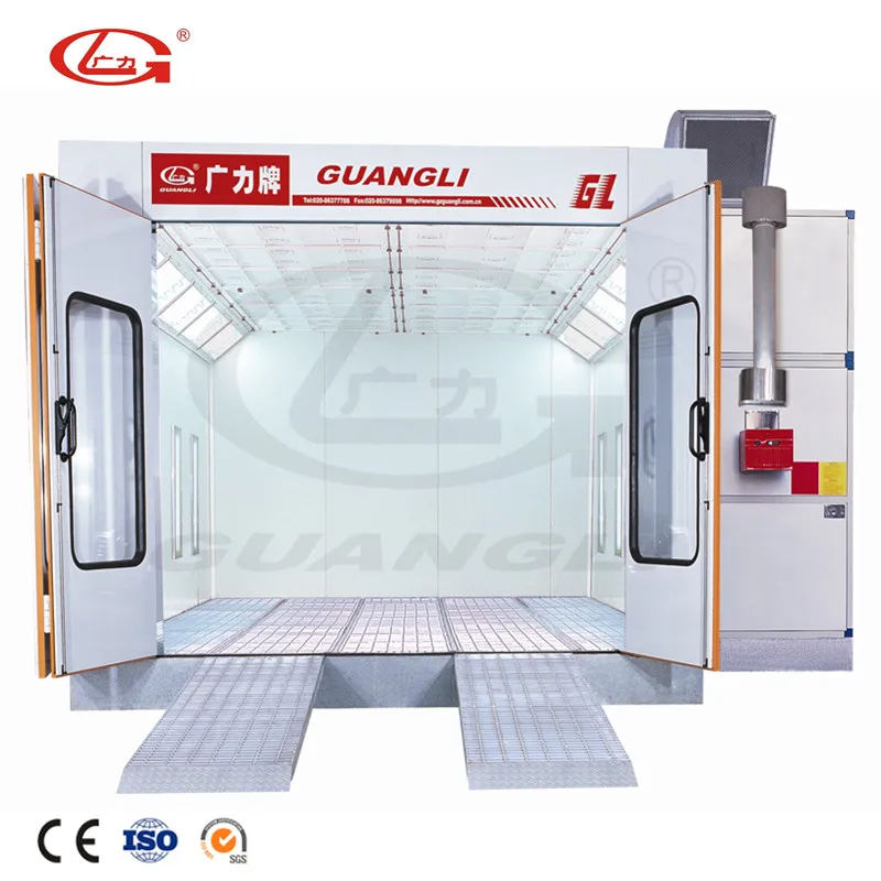 
Guangli Factory CE Approved European Design Car Paint Spray Booth Oven Bake Booth 