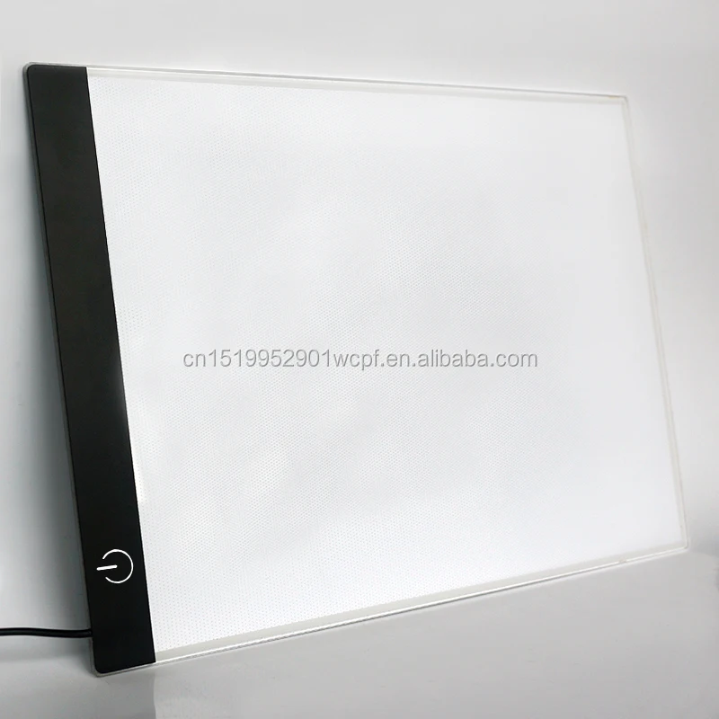 A4 LED Dimmable Drawing panel, Architects Drawing Tracing Table Light Box ,super slim graffiti lighting pad