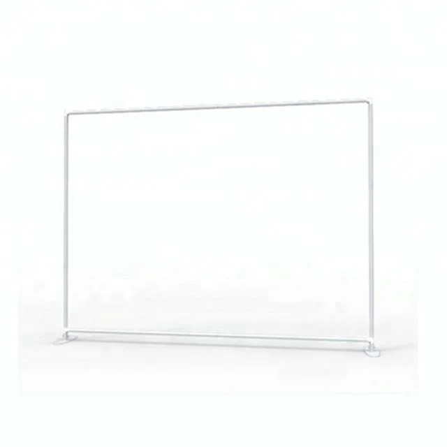 High Quality Custom Printed Advertising Tension Fabric Backdrop Promotion Fabric Tube Banner Stand Trade Show Display