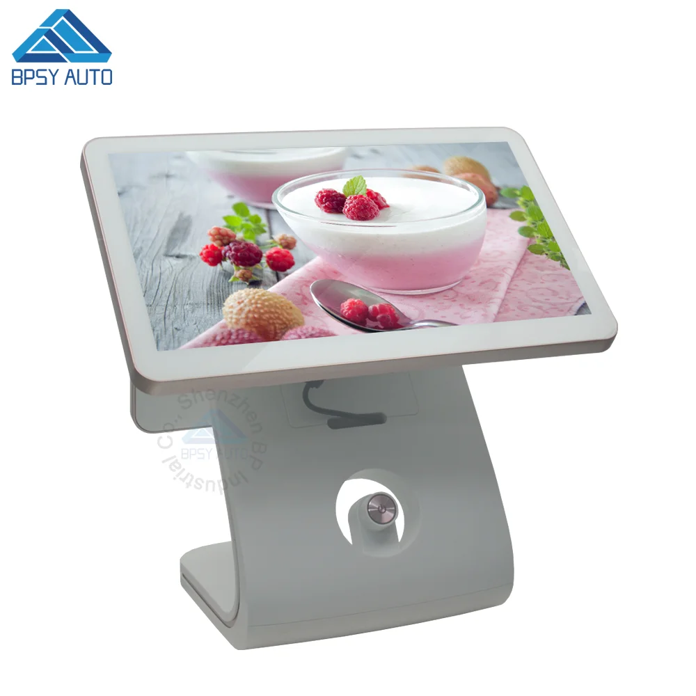 Емкостная сенсорная панель планшета 15,6 дюймов, intecore I3 Win10, двойной экран, POS-система для розничных продавцов