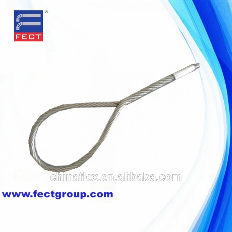 По индивидуальному заказу 2 ноги проволочного каната петли строп прайс-лист