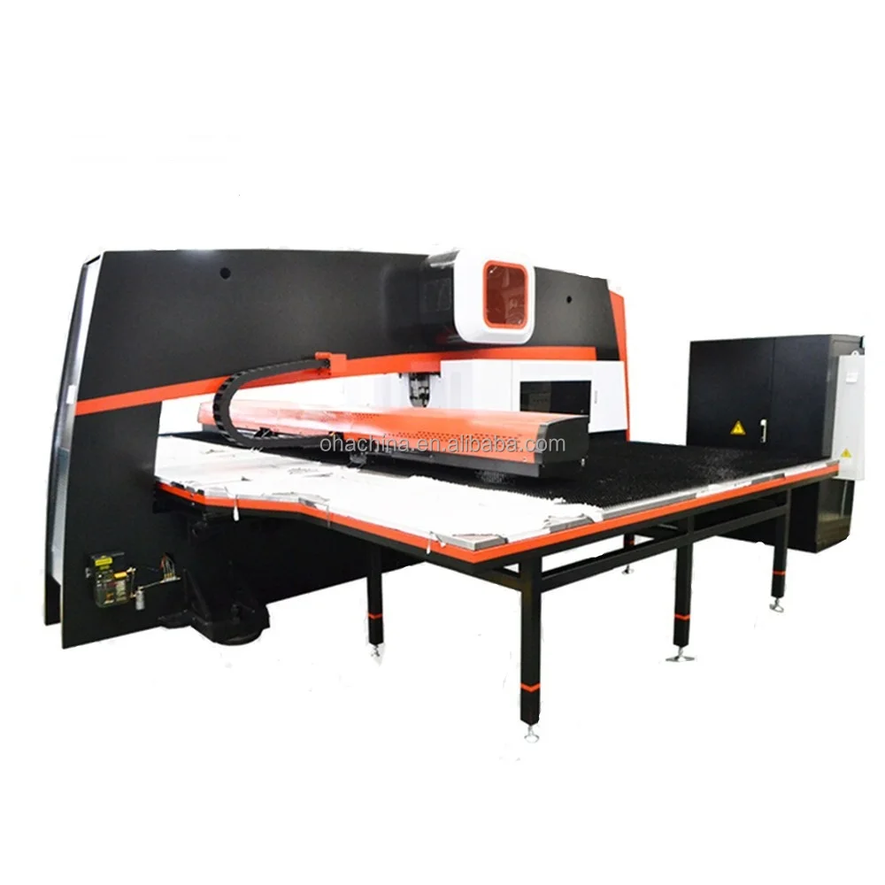 OHA Brand DMT-200 Dual-Motor Driven CNC Turret Punch Machine with CE Certificate