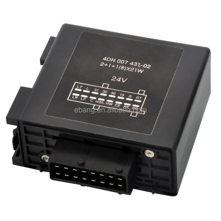 turn signal flasher 1401789 1328548 4DN007431-02 1.21506 for SAAB 24V 16P