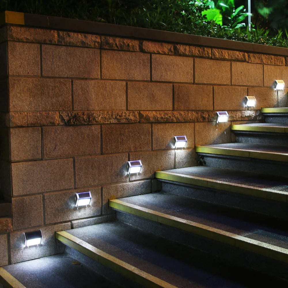 Fancy design Solar step light wall mounted outdoor light