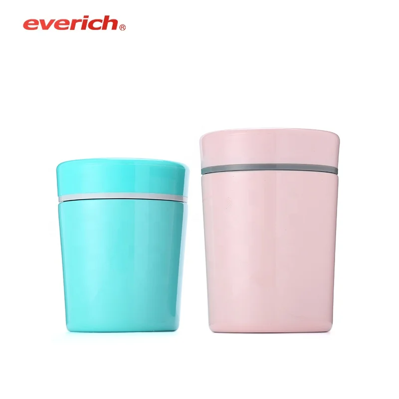 
Colorful Printed Stainless Steel Lunch Box Vacuum Insulated Pot 24 Hours 500ml Thermo For Lunch Keeper Jar Food Containers 