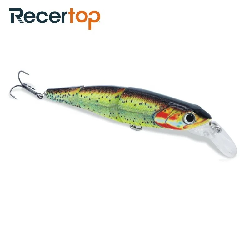 Small Bill Jointed Minnow Stick Bait Lure Wobbler Fishing