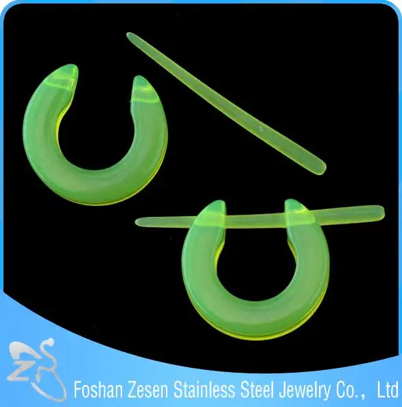 Wholesale Nipple Stretching Jewelry Piercing Glitter Seashell Nipple Rings