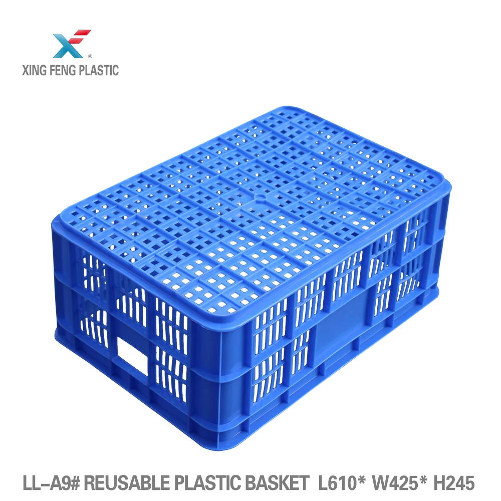 Пластиковый ящик хорошего качества, пластиковый контейнер, пластиковая корзина для фруктов и овощей