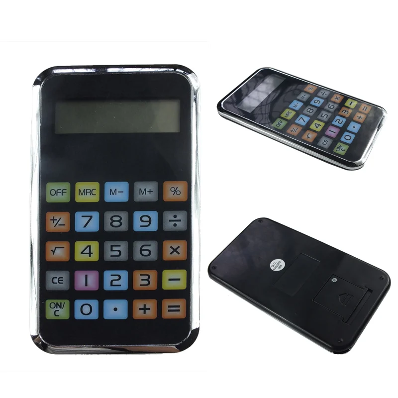 Promotional electronic touch screen smart phone calculator