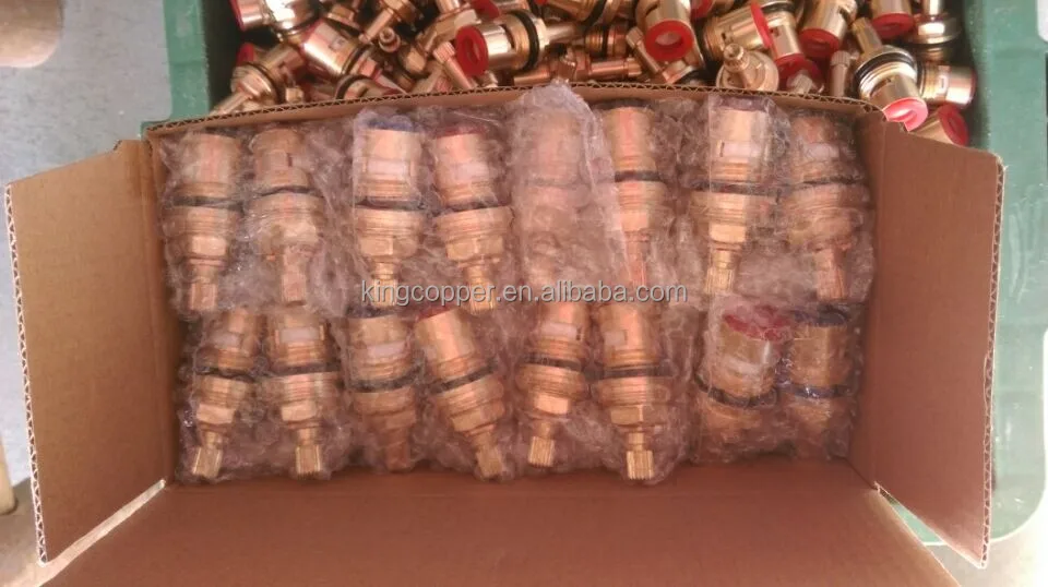 1/2 Великобритания, латунный шпиндель сращивания, быстрооткрывающийся латунный Керамический дисковый кран, картридж