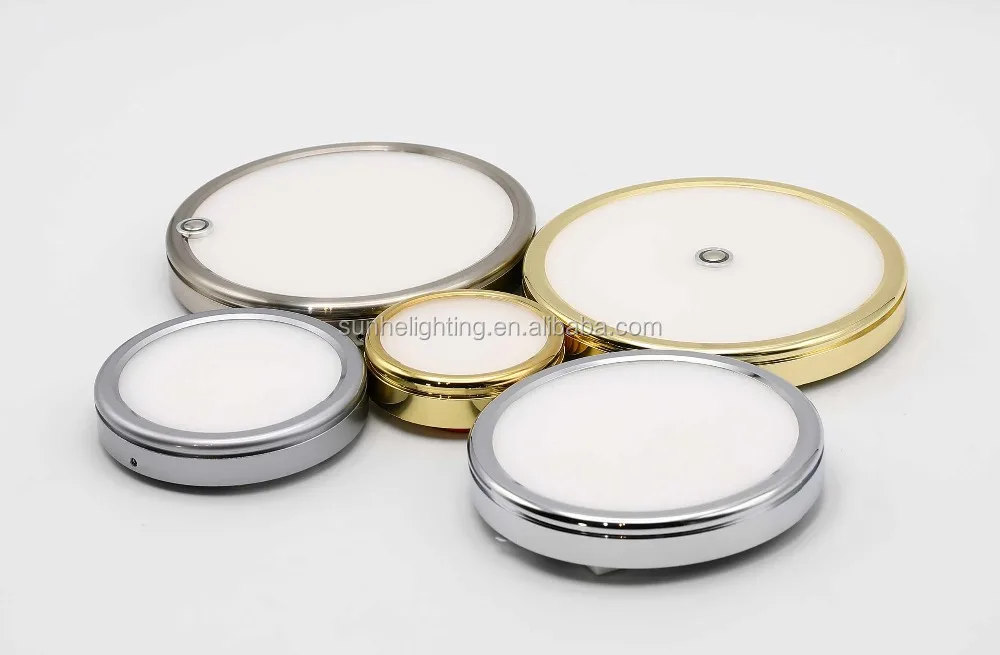 
LED Boat Light 10~30V With touch dimming function aluminum LED ceiling light, luxury yacht, cruise interior ceiling lamp 