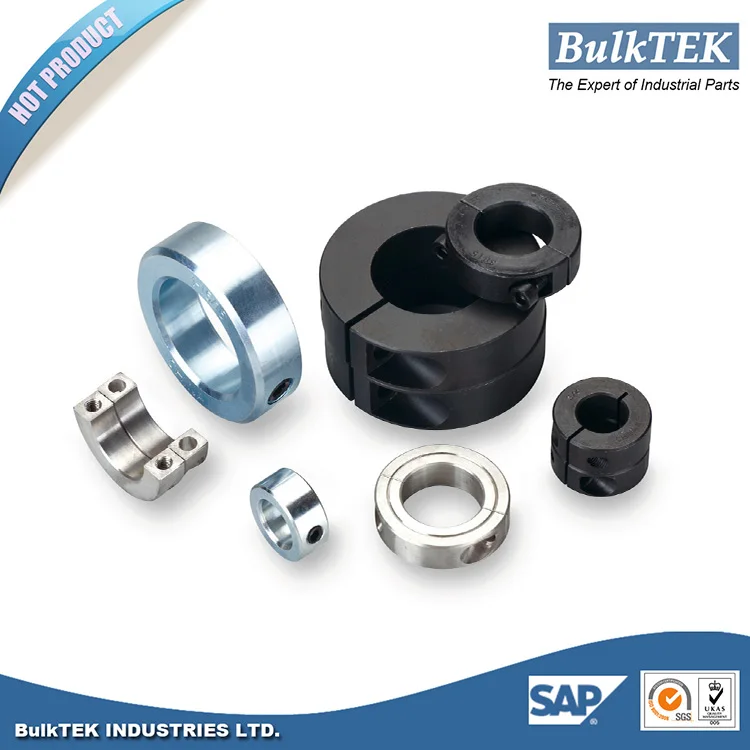 Стандарт США, двойные Сплит нержавеющая сталь вал ошейники для собак