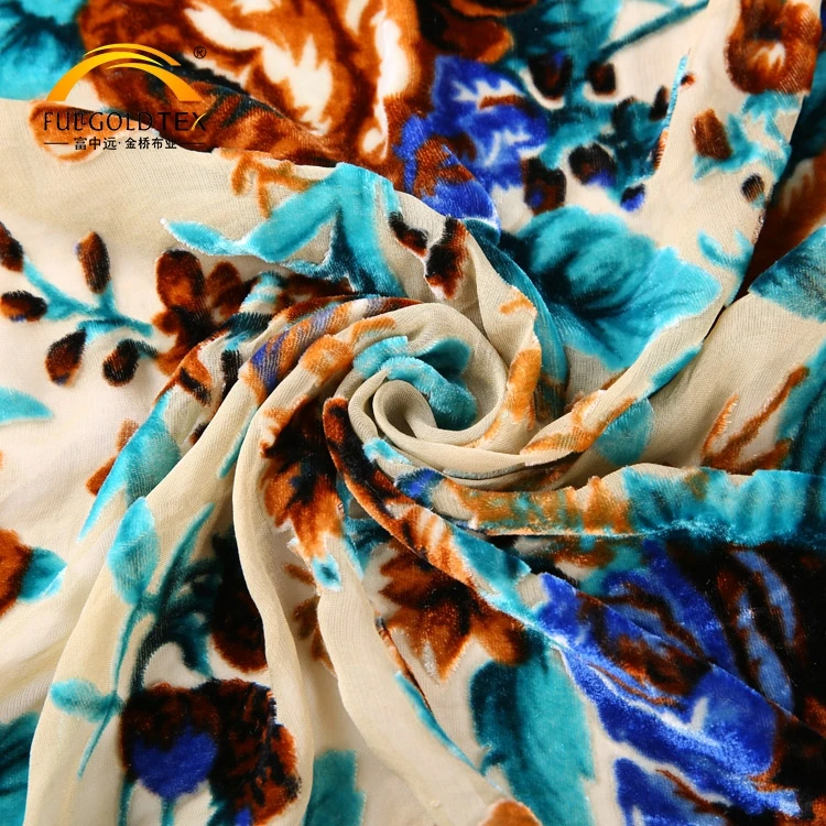 Fashion wholesale Jacquard meter chenille velvet dress cloth fabric