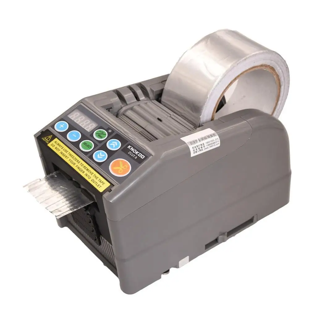 Automatic Tape Dispenser ZCUT-9 Efficient Microcomputer Intelligent large Auto Tape Cutter Tape Cutting Machine