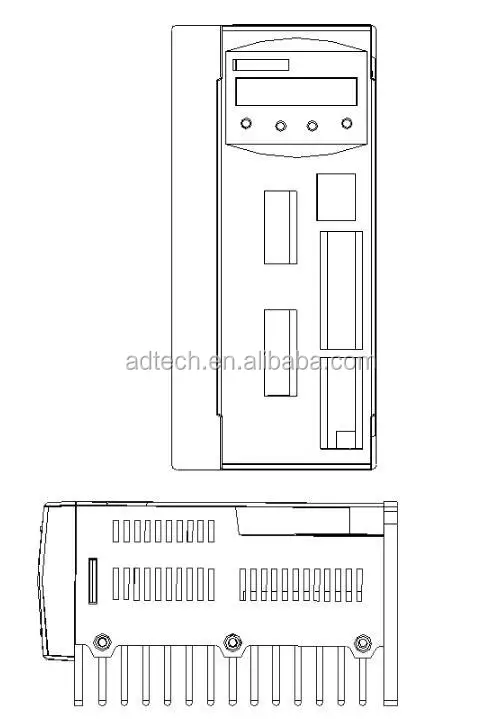 ADTECH QS7AA020M,030M,050M2 series AC Servo Motor Driver range 1.5kw to 3.7kw Servo system kit