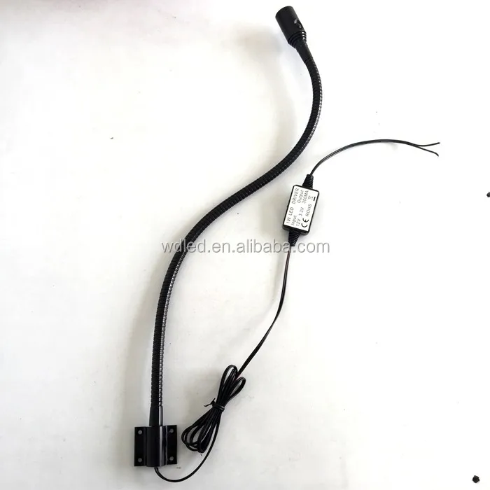 1W 12V 24V Vehicle Work Light Auto Lamp/12v flexible led reading light , 12v flexible map light