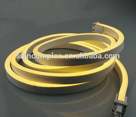 TUV CE ROHS ultra thin 14.4w/m IP68 smd 5050 led flexible neon light