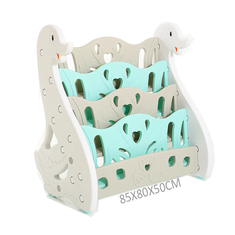 Дельфин Тема пластик экологический материал для домашнего использования, 4-слоистые Детские книжная полка