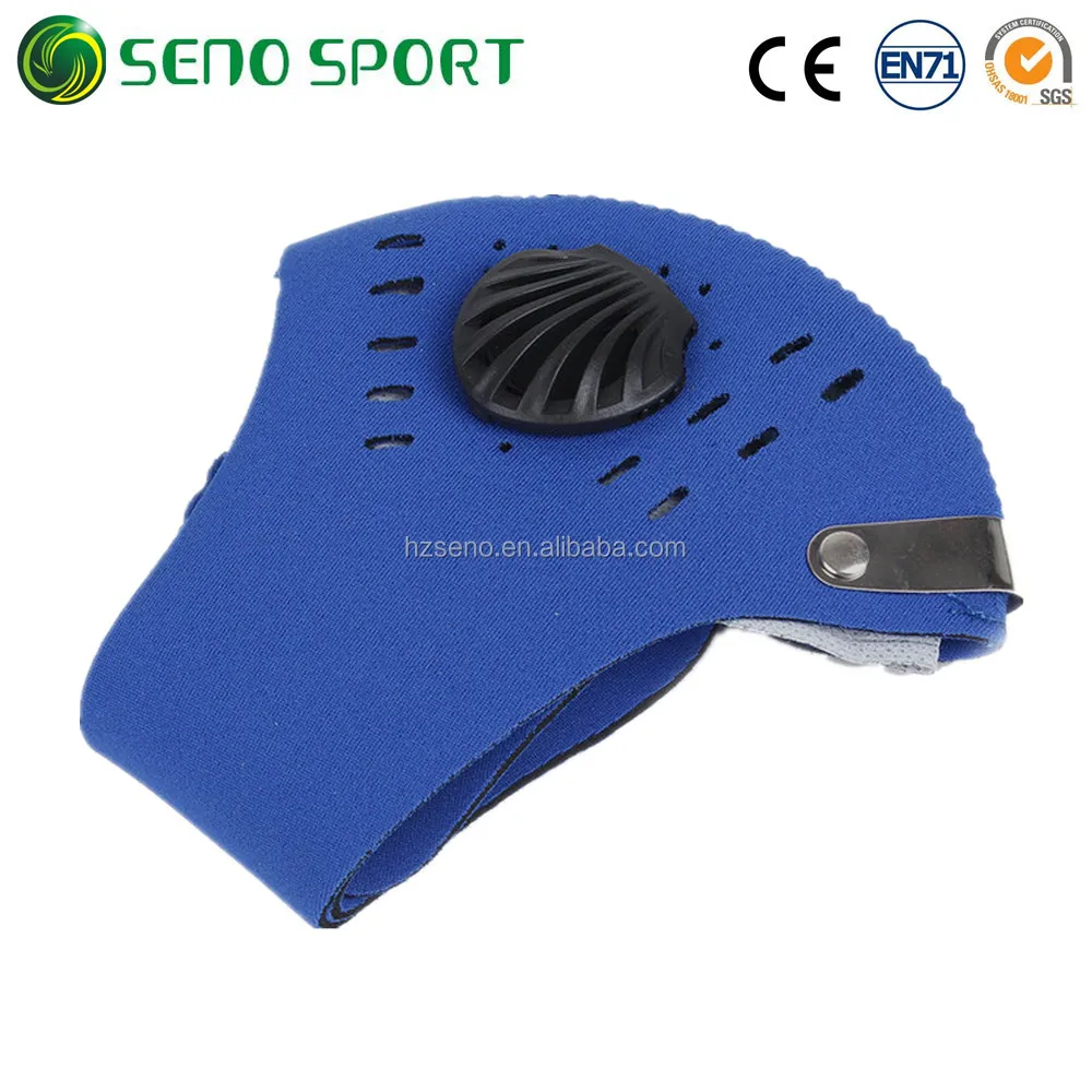 Anti-Dust Neoprene Motorcycle Half Face Mask With Carbon Filter