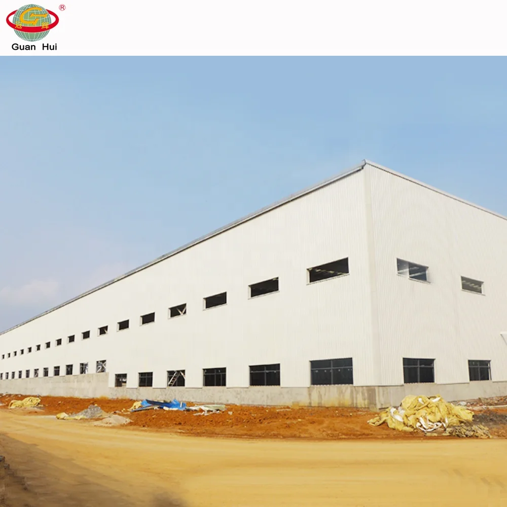 
ISO certificate supplier prefabricated steel structure building for warehouse 