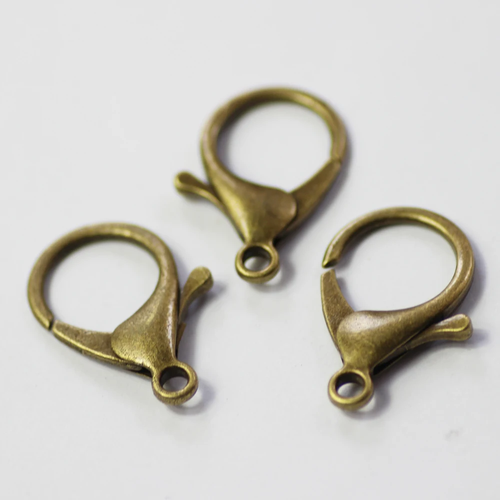 23mm Alloy Jewelry making Clasps & Hooks Alloy Electroplating Bracelet Necklace Key Ring Lobster Hooks Jewelry Finding