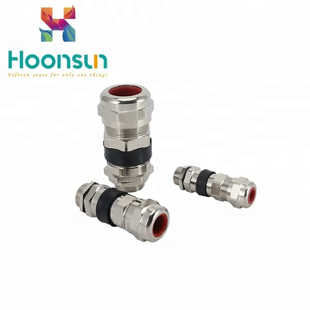 IP66  metal   armoured metric explosion-proof cable gland