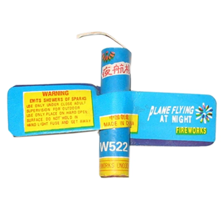 Liuyang Fireworks Plane Flying At Night Helicopter Novelties Toys Fireworks For Sale