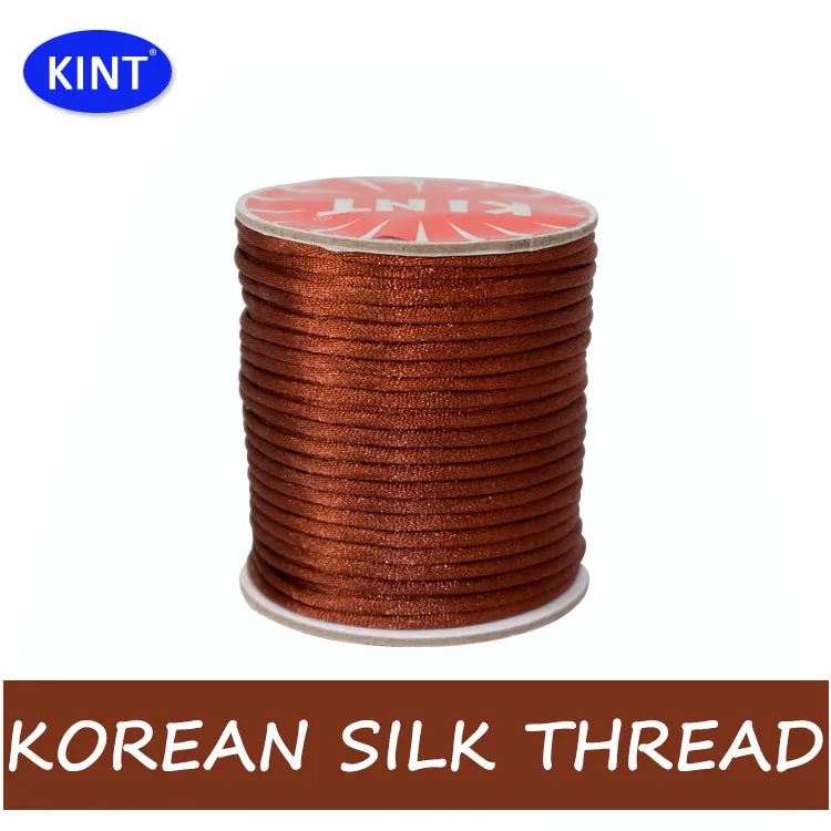 Factory direct No.6 150g Korean silk thread nylon thread for weaving Chinese knot bracelet