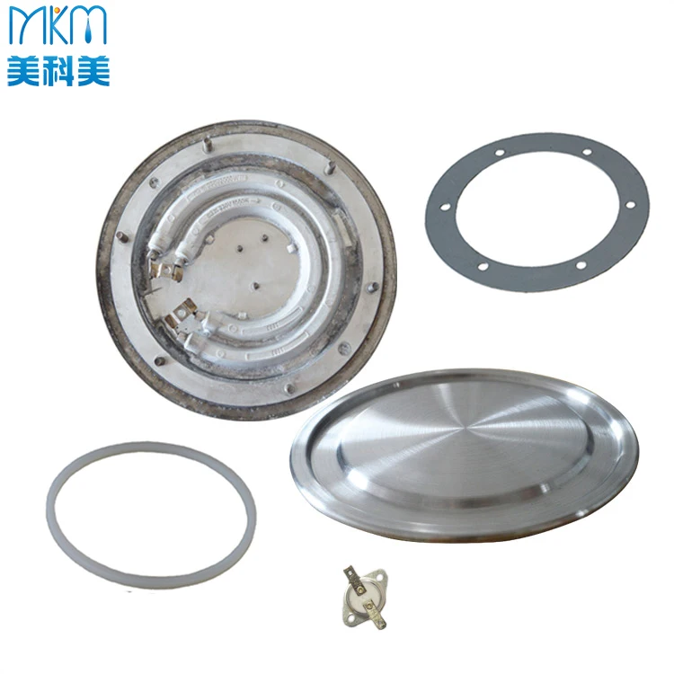 korea heating film rexva stainless steel 304 electric heat plate for kettle and water boiler coffee maker