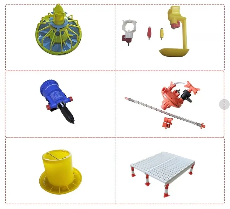 Feeder and drinker machine chicken poultry farm