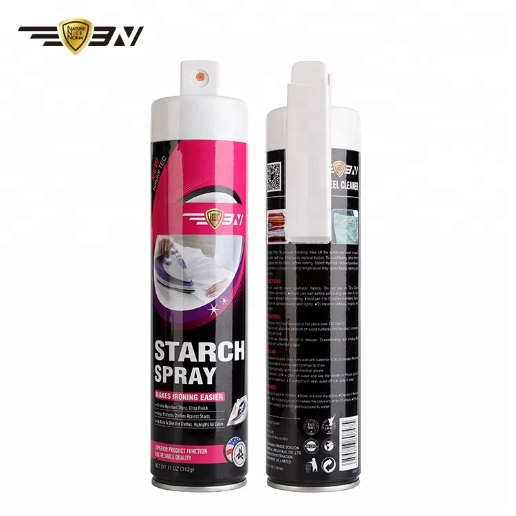 High Effective Ironing Easy Starch Spray, 3N Aerosol Starch Spray for Clothes Ironing, Fresh Fragrant Ironing Aid Spray