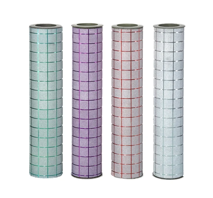 CPP film glitter film glitter holographic plastic sheet roll papel de regalo for wrapping flower gift