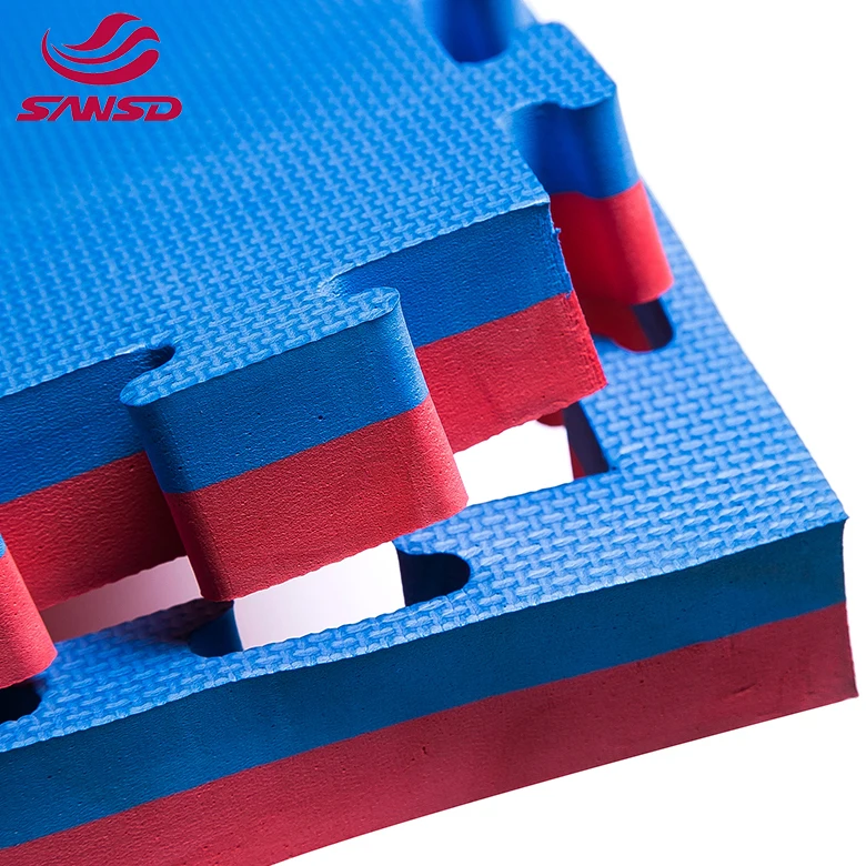 Sansd Professional Taekwondo Mat Eva Foamtaekwondo Floor Mat Sports Floor 2cm Thickness Tawkwondo Mat EVA Foam