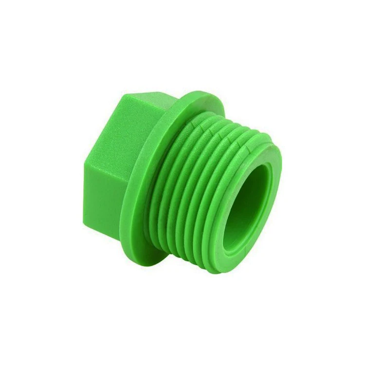 Promotional Fitting Plastic Plugs White End Cap Ppr Pipe Fittings for ppr pipes